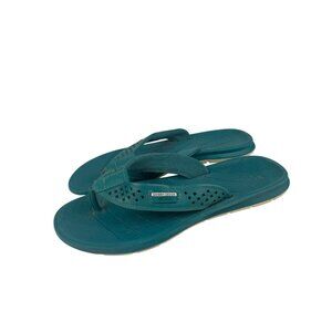 Ecco Women's EU 40 Intrinsic Toffel Teal Thong Sandal Flip Flop Slides
